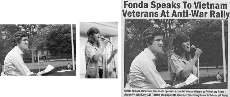 Jane Fonda at a Vietnam